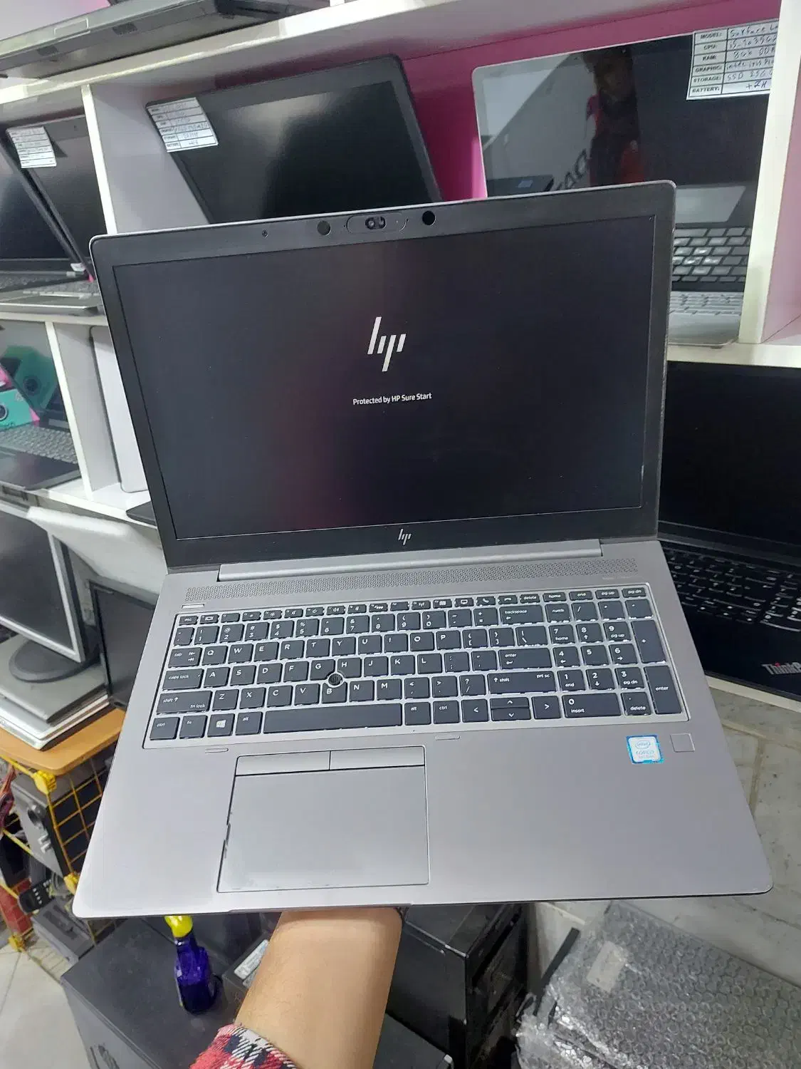 لپتاپ زدبوکHP ZBOOK G5 i7 RAM32 SSD512 گرافیک مجزا|رایانه همراه|کرج, گلشهر|دیوار