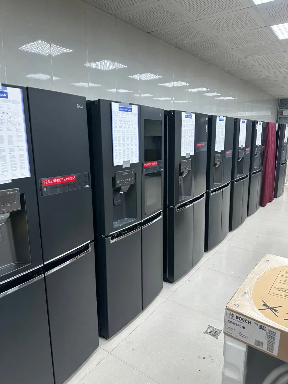 یخچال ساید بای ساید الجی ۵درب اینستاویو|یخچال و فریزر|کرج, شهرک شهرداری|دیوار