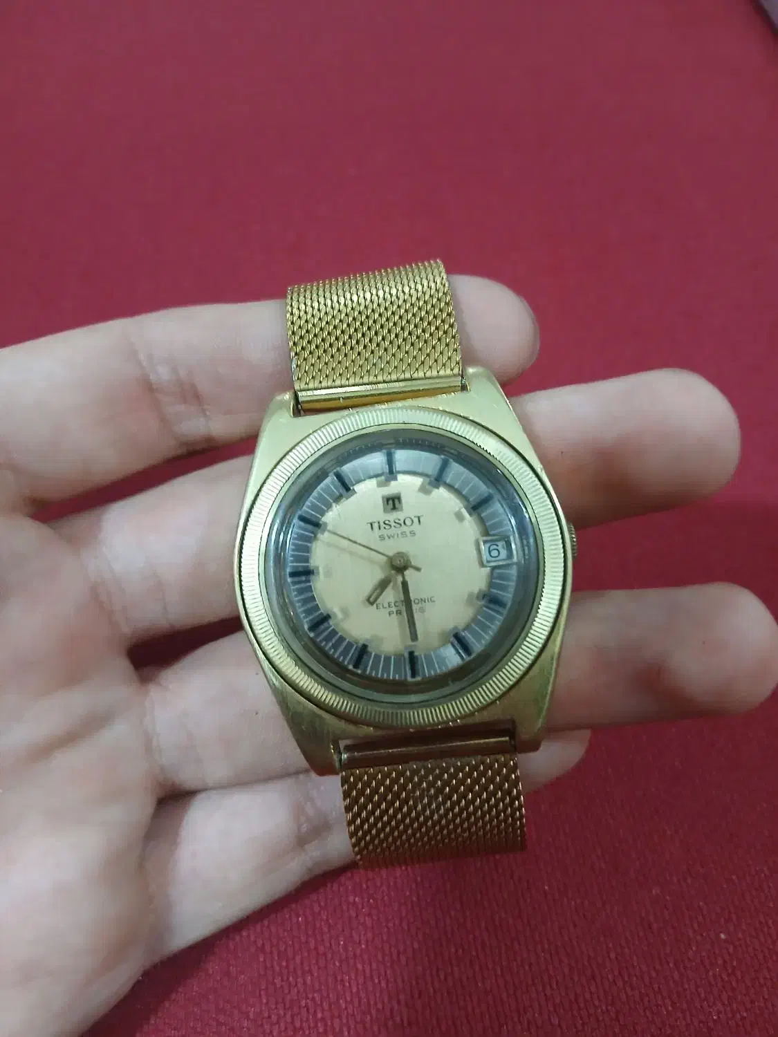 ساعت مردانه تیسوت طلایی|ساعت|کرج, اصفهانی‌ها|دیوار