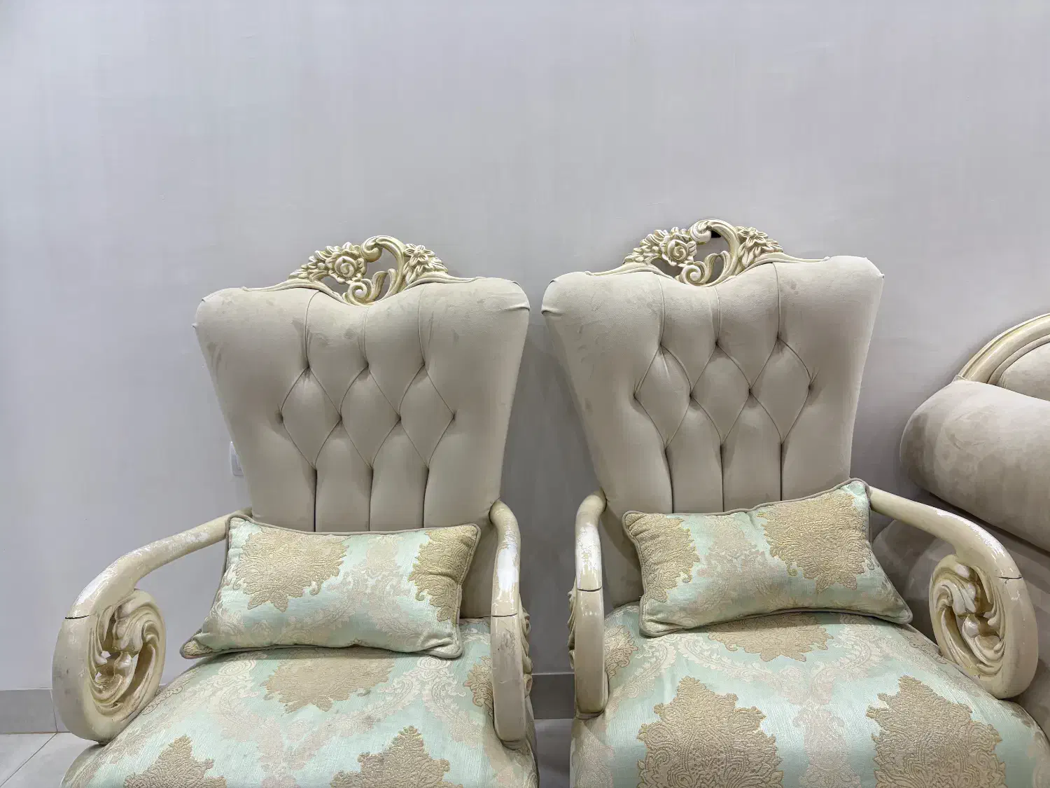 مبلمان هشت نفره|مبلمان خانگی و میز عسلی|دهلران, |دیوار