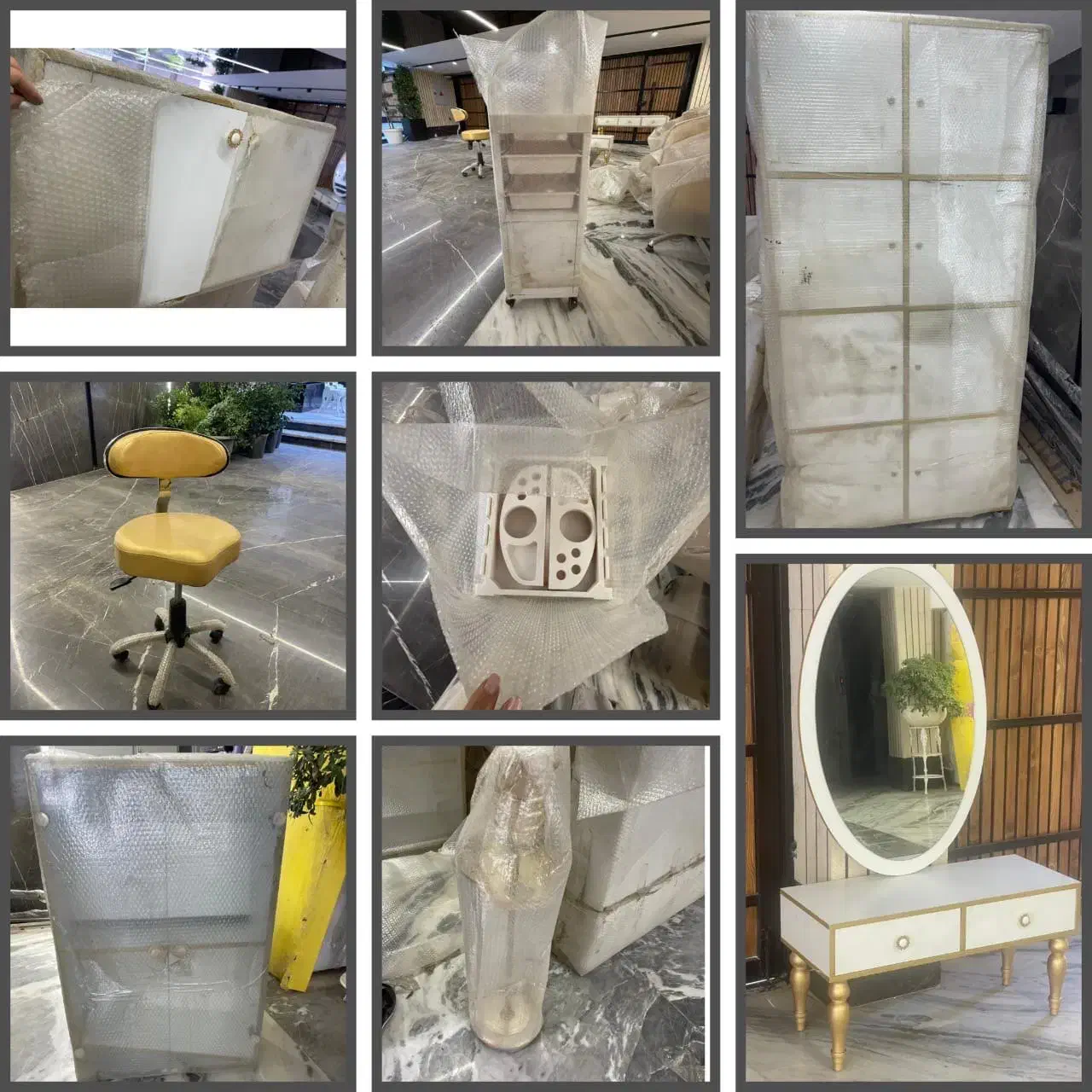 فروش کمد آینه کنسول و...|جاکفشی، کمد، دراور|اصفهان, طامه|دیوار