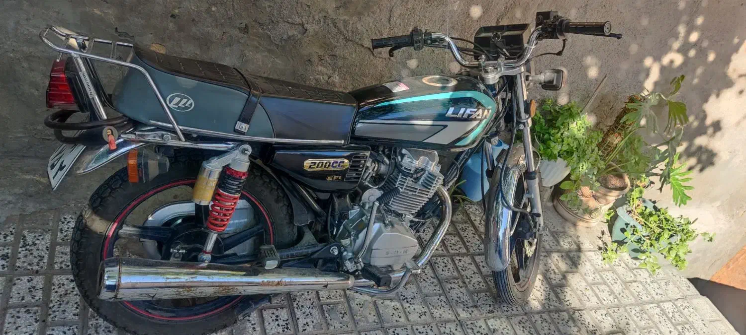 موتورسیکلت لیفان ۲۰۰سی سی|موتورسیکلت|مشهد, فرودگاه|دیوار