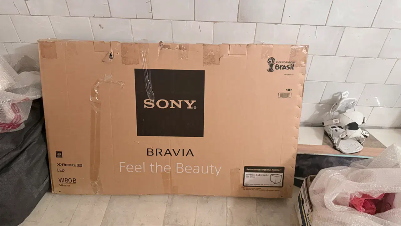 سونی ۵۰ اینچ براویا در حد نو|تلویزیون و پروژکتور|تهران, جردن|دیوار
