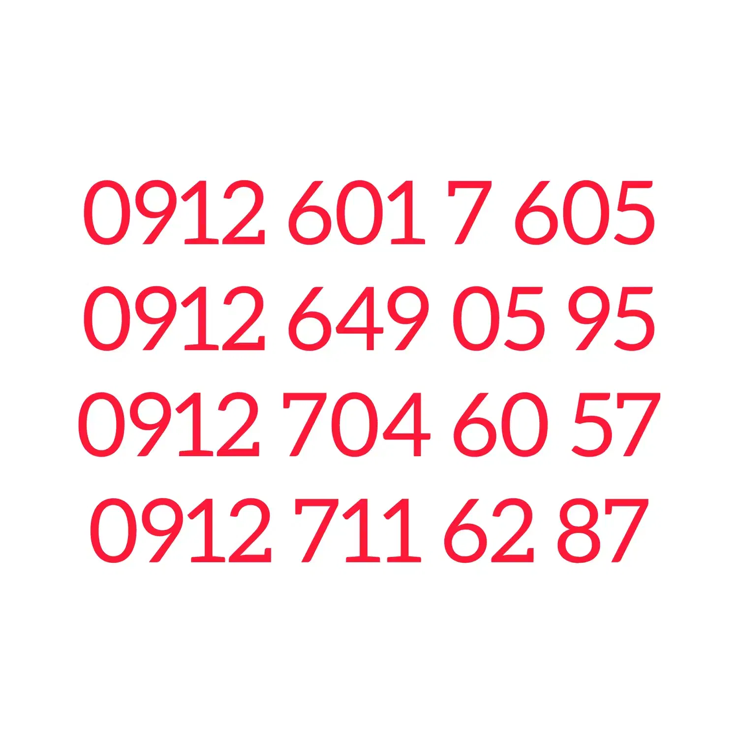 0912-601-7-605|سیمکارت|تهران, دریا|دیوار