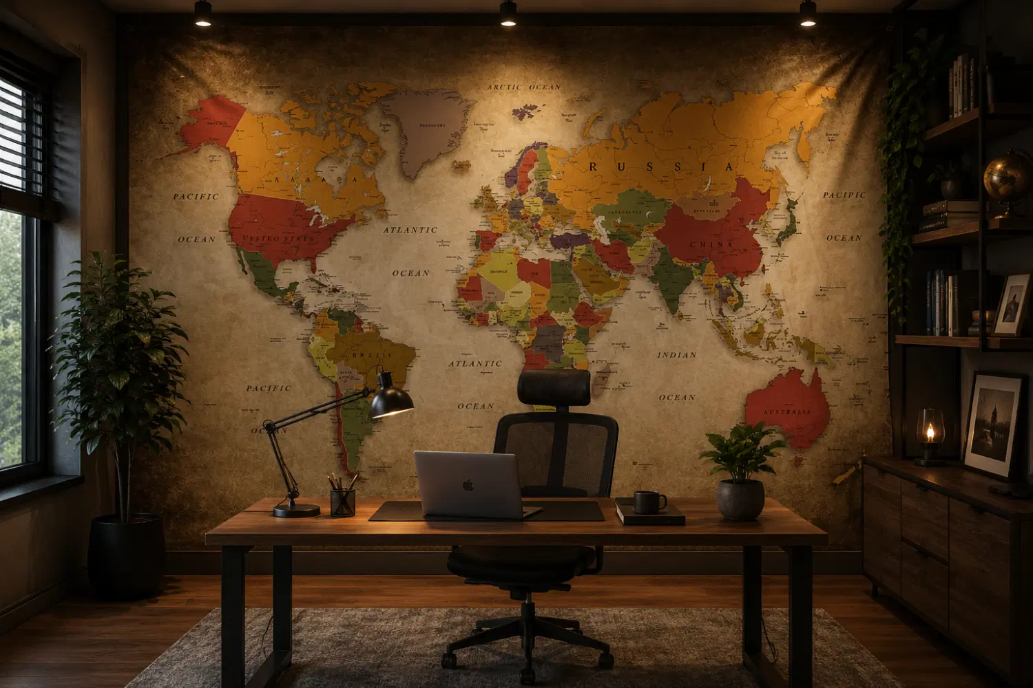 بکدراپ پارچهای نقشه جهان-خرید اقساطی-قابل شستشو|تابلو، نقاشی، عکس|تهران, بازار|دیوار