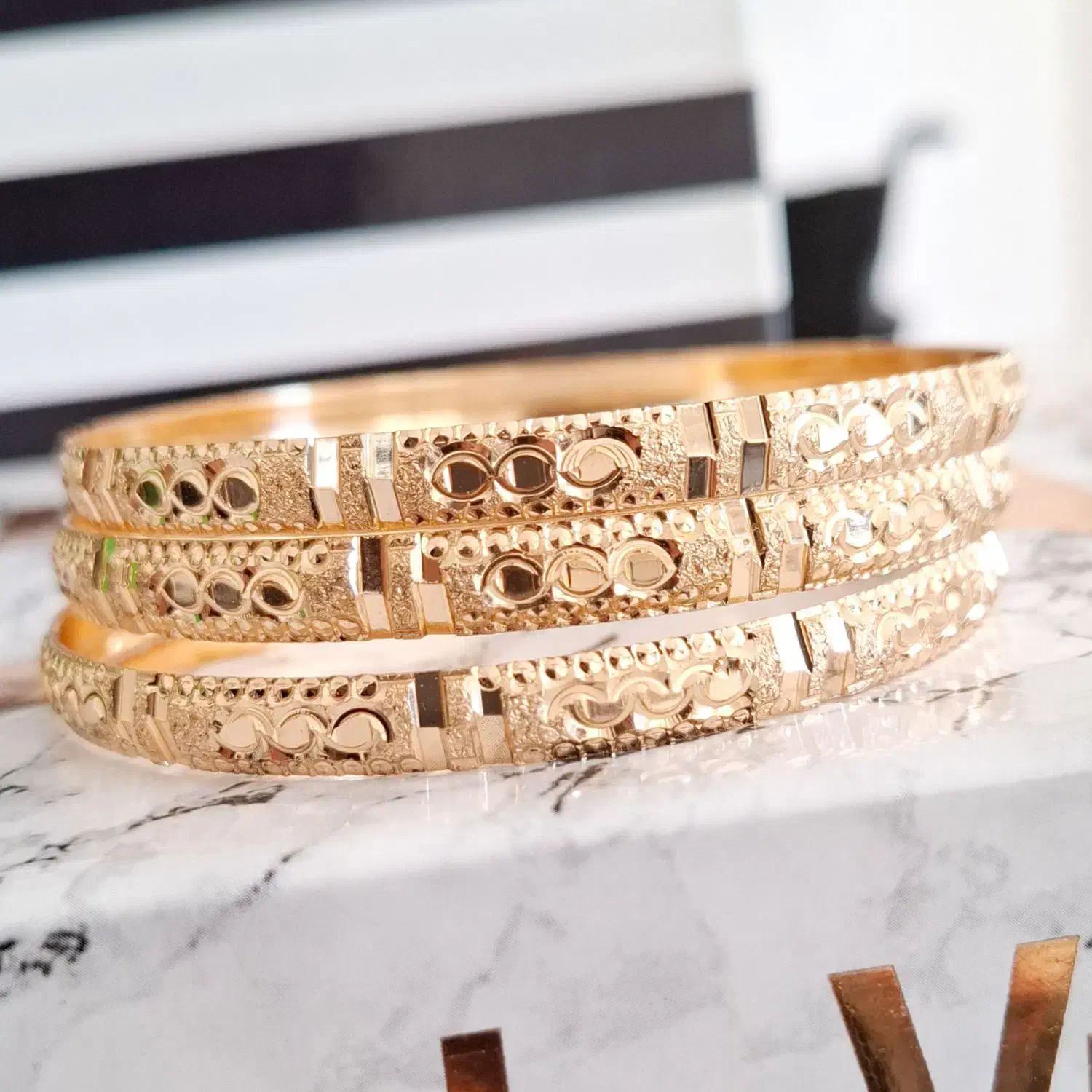 النگو طلا روس 100٪ مشابه طلا سایز 5|بدلیجات|کهریزک, |دیوار