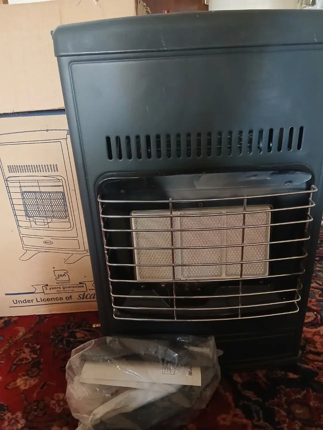 بخاری گازی بدون دودکش آبسال|بخاری، هیتر، شومینه|کیلان, |دیوار