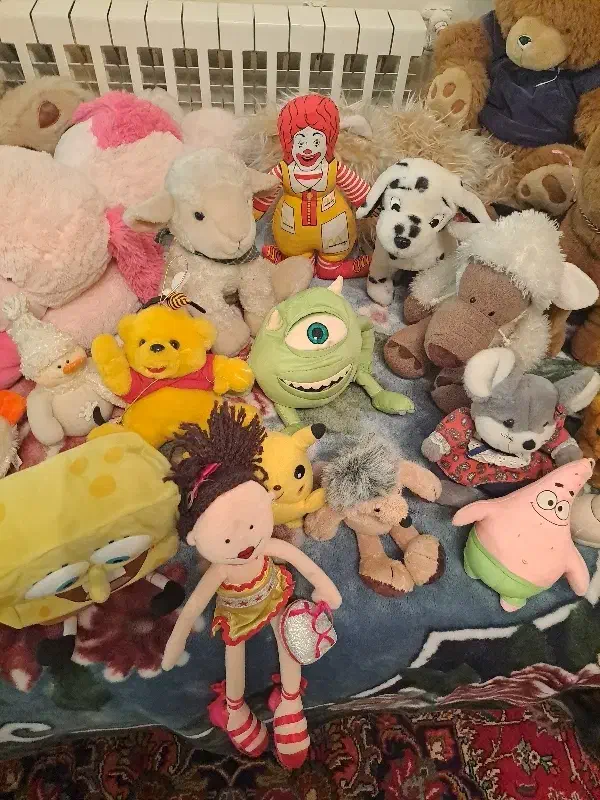 عروسک پارچه ای در مدل های مختلف وخارجی|اسباببازی بچه|تبریز, |دیوار