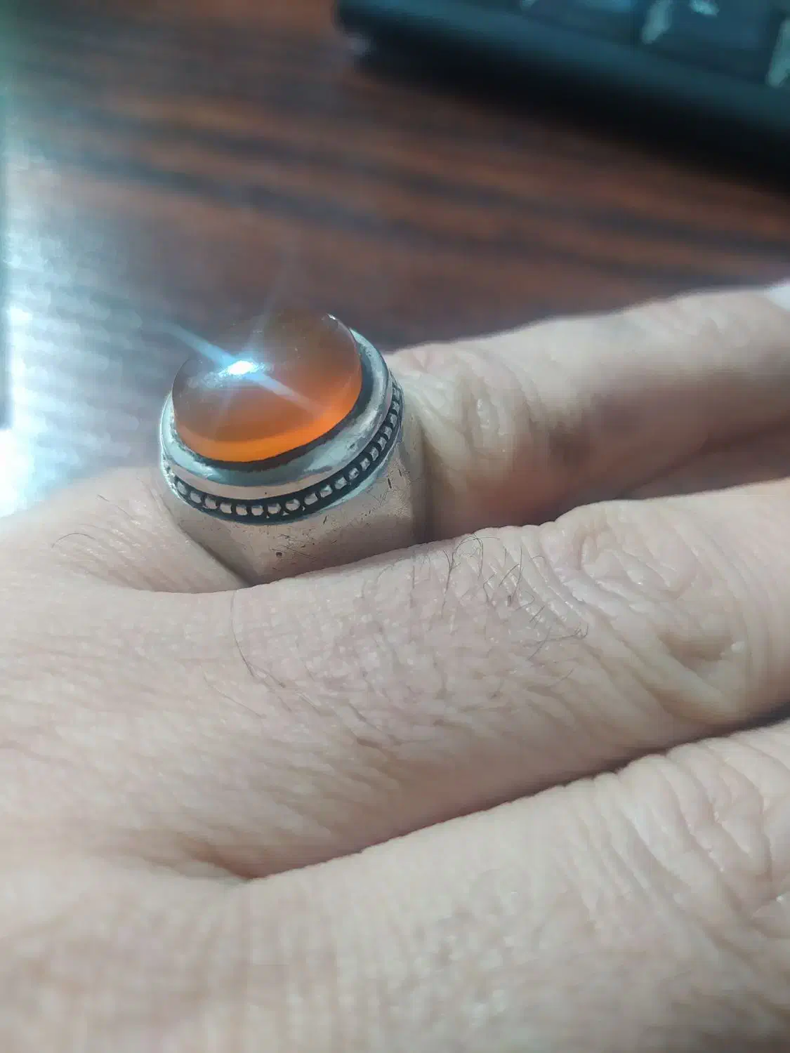 انگشتر عقیق یمنی اصل|بدلیجات|قرچک, باقرآباد|دیوار