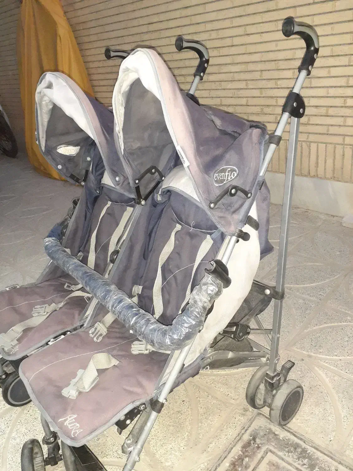 کالسکه دوقلو خارجی برند ایون فلو امریکا|کالسکه و لوازم جانبی|اصفهان, امامزاده اسماعیل|دیوار