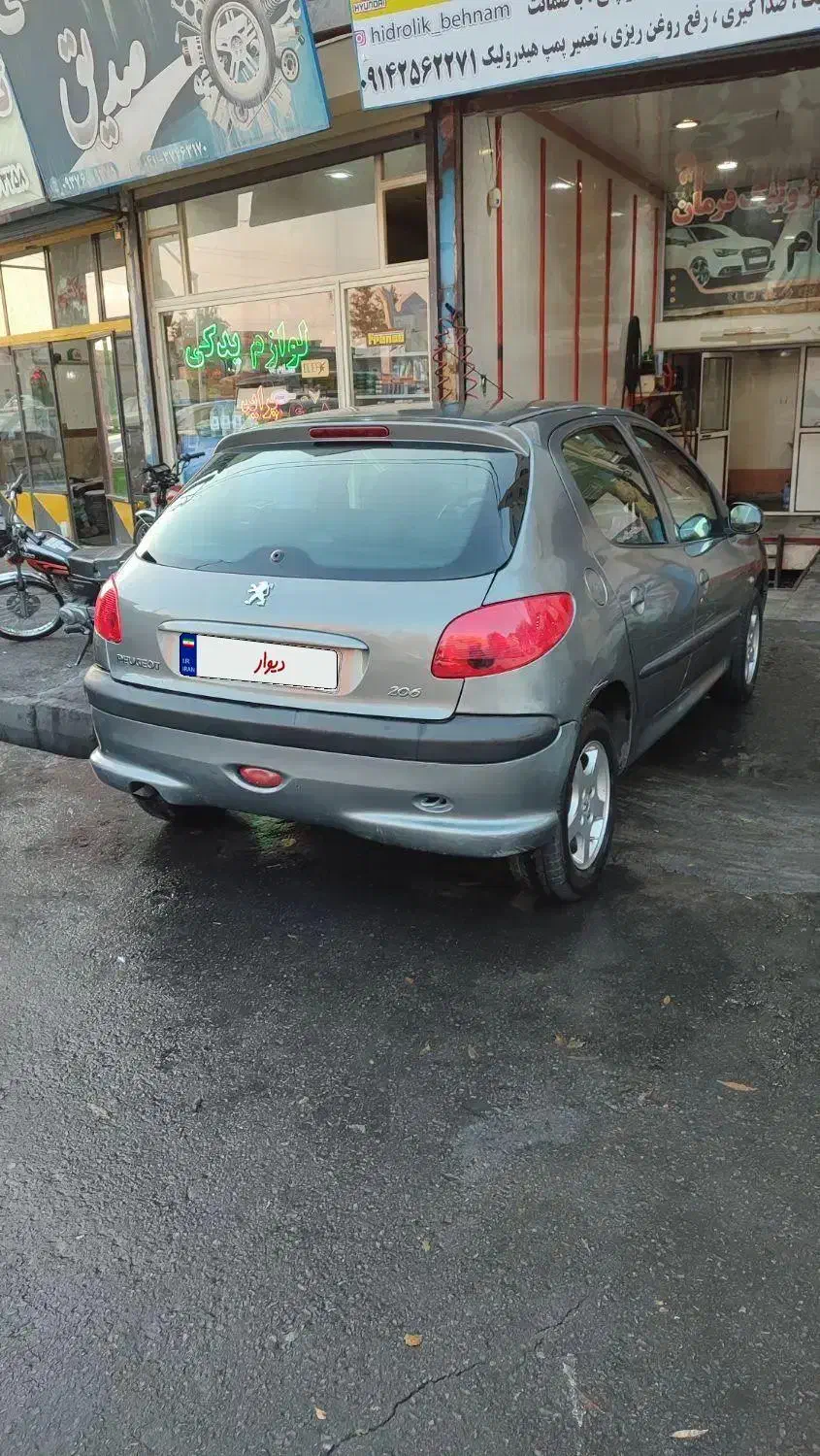 پژو 206 مدل 87|خودرو سواری و وانت|مراغه, |دیوار