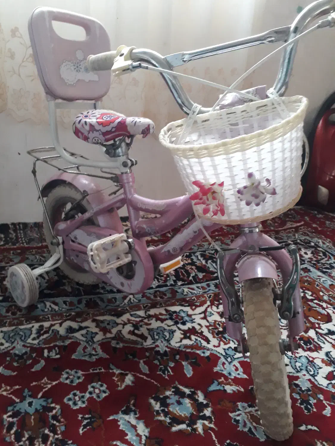 دوچرخه در حد نو|دوچرخه، اسکیت، اسکوتر|سنگر, |دیوار