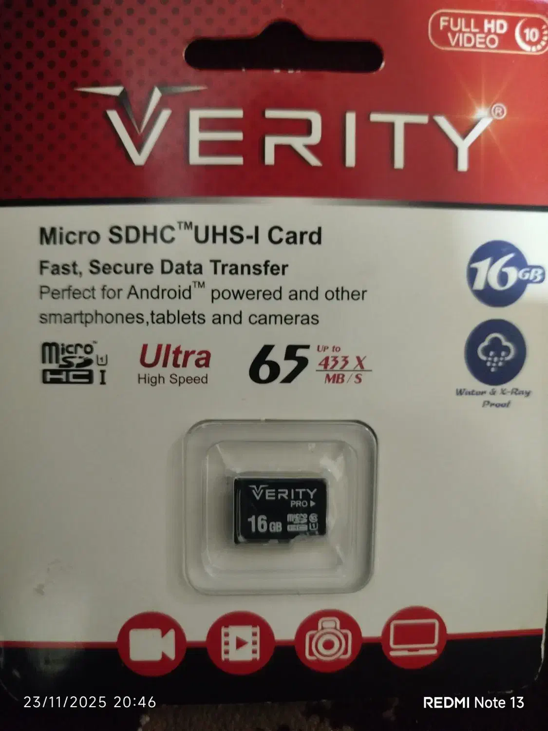 مموری16VERITY|لوازم جانبی موبایل و تبلت|مشهد, شهید قربانی|دیوار