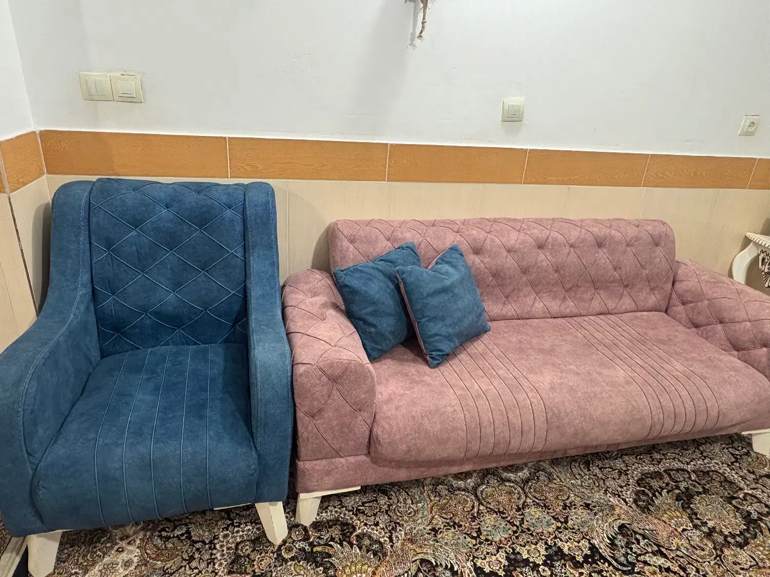 مبل هفت نفره راحتی|مبلمان خانگی و میز عسلی|قشم, |دیوار