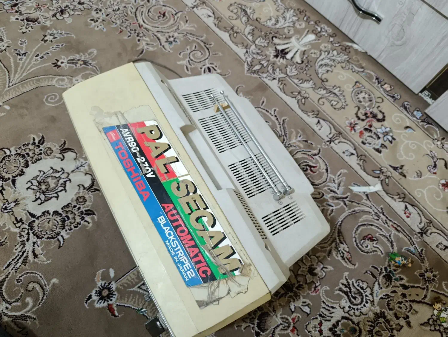 تلویزیون سیاسفید مال 35سال است عطیقه است|تلویزیون و پروژکتور|مشهد, حضرت حجت|دیوار