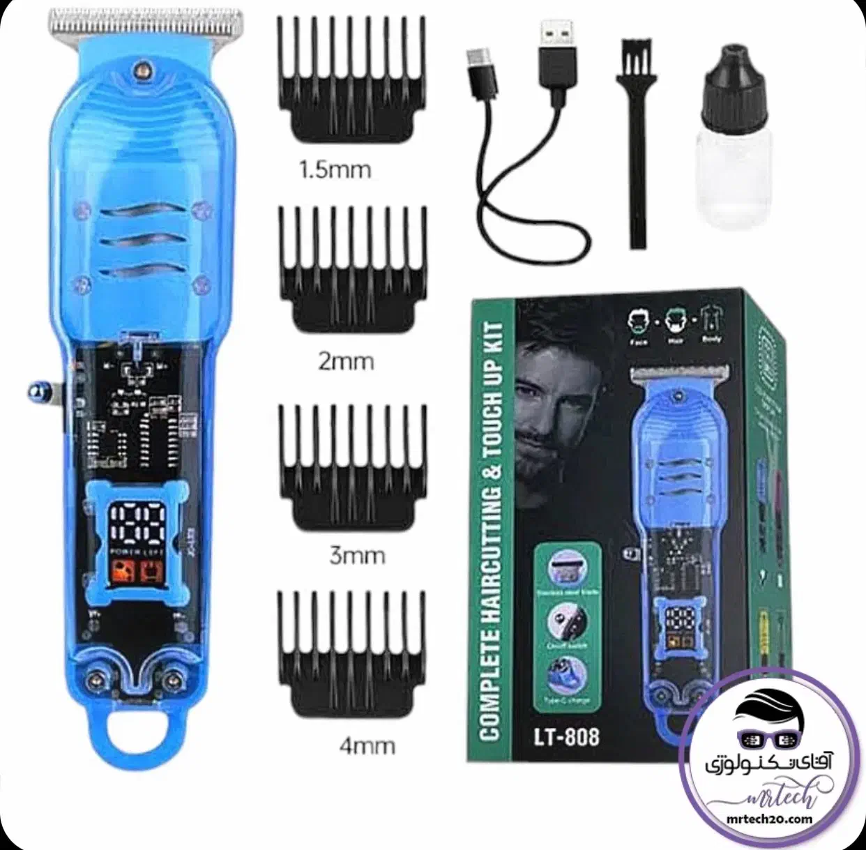 ماشین اصلاح LT-808 تعداد محدود|آرایشی، بهداشتی، درمانی|بانه, |دیوار