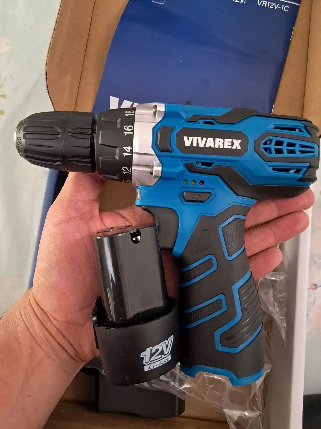 دریل شارژی  ویوارکس.  تک باطری|ابزارآلات|گناباد, |دیوار