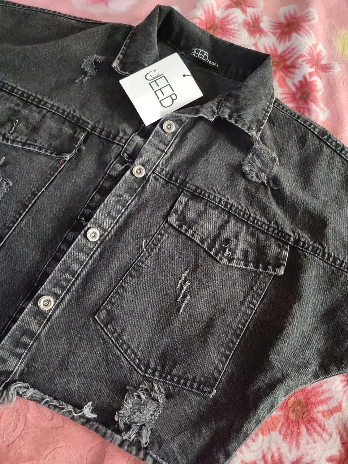 کت جین ذغالی|لباس|اقبالیه, |دیوار