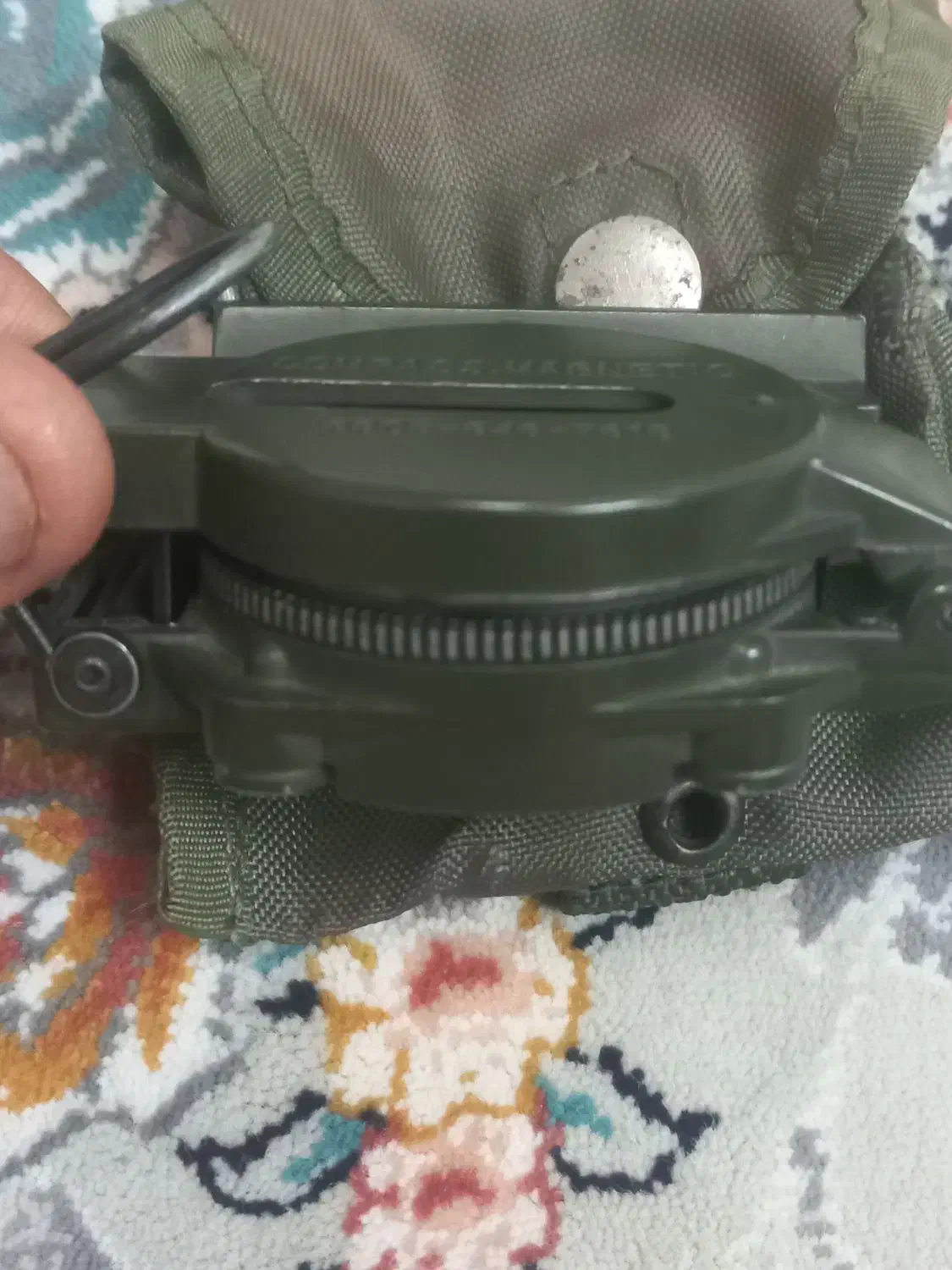 قطب نما نظامی امریکایی قدیمی اکبند عتیقه کلکسیونی|کوهنوردی و کمپینگ|تهران, دولاب|دیوار