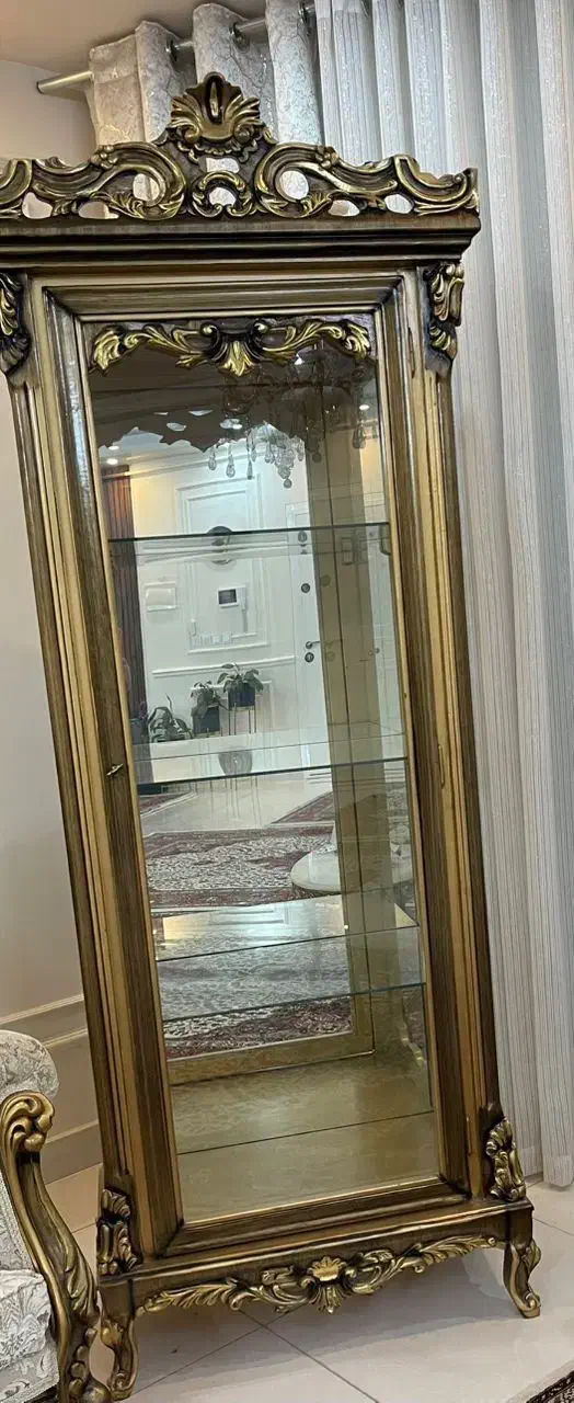 بوفه چوبی سلطنتی|بوفه، ویترین، کنسول|میاندوآب, |دیوار