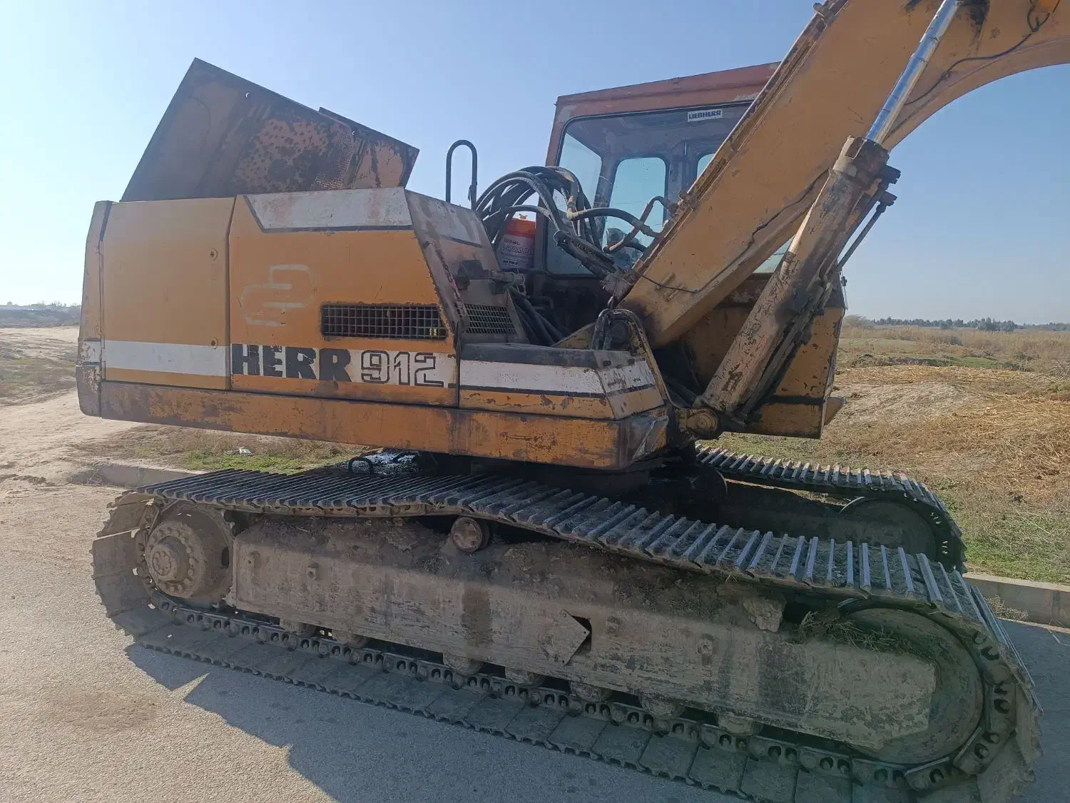 بیل مکانیکی چرخ زنجیری هپکو 912|خودرو سنگین|کلاله, |دیوار