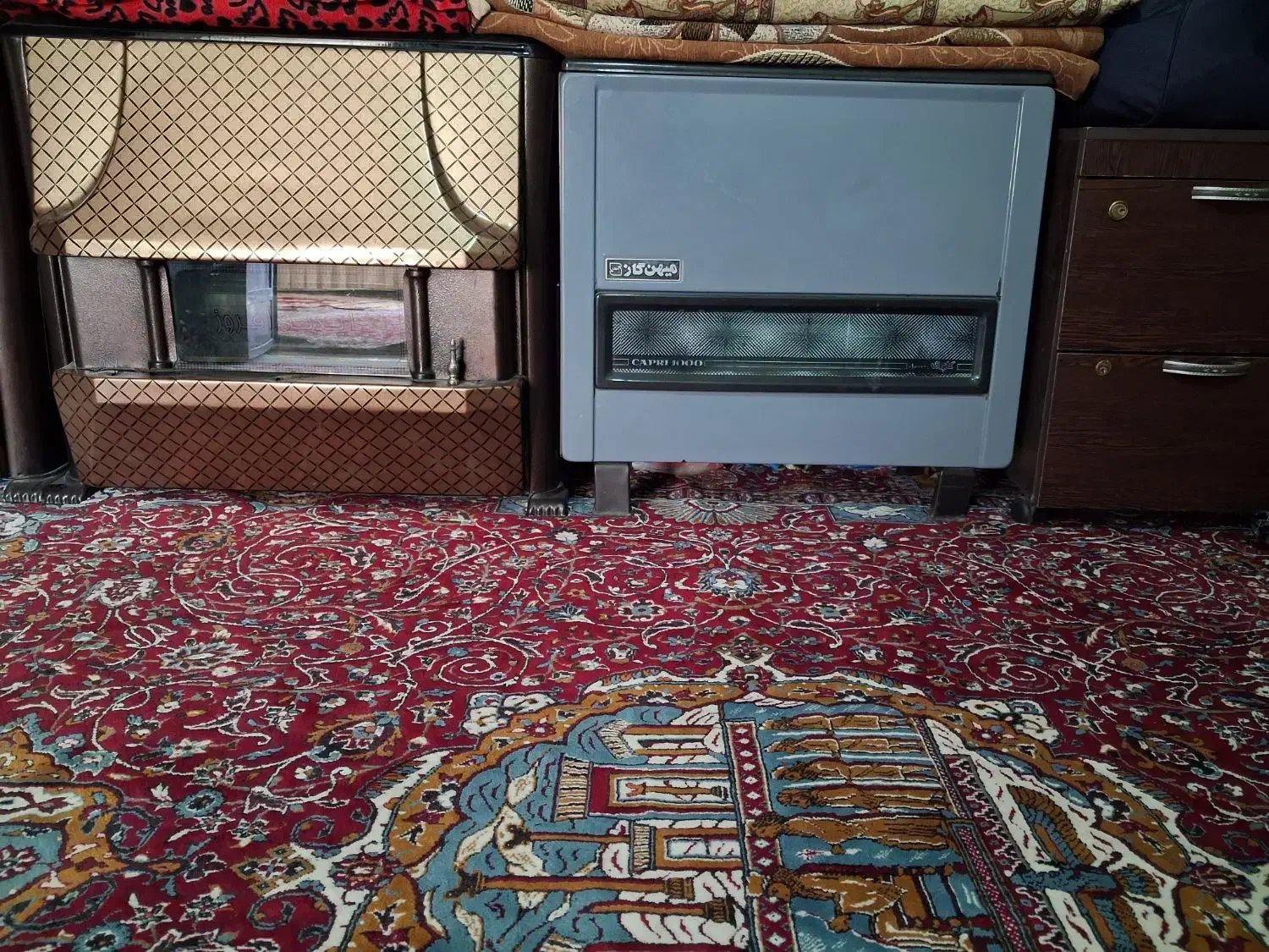 بخاری گازی|بخاری، هیتر، شومینه|سوری, |دیوار