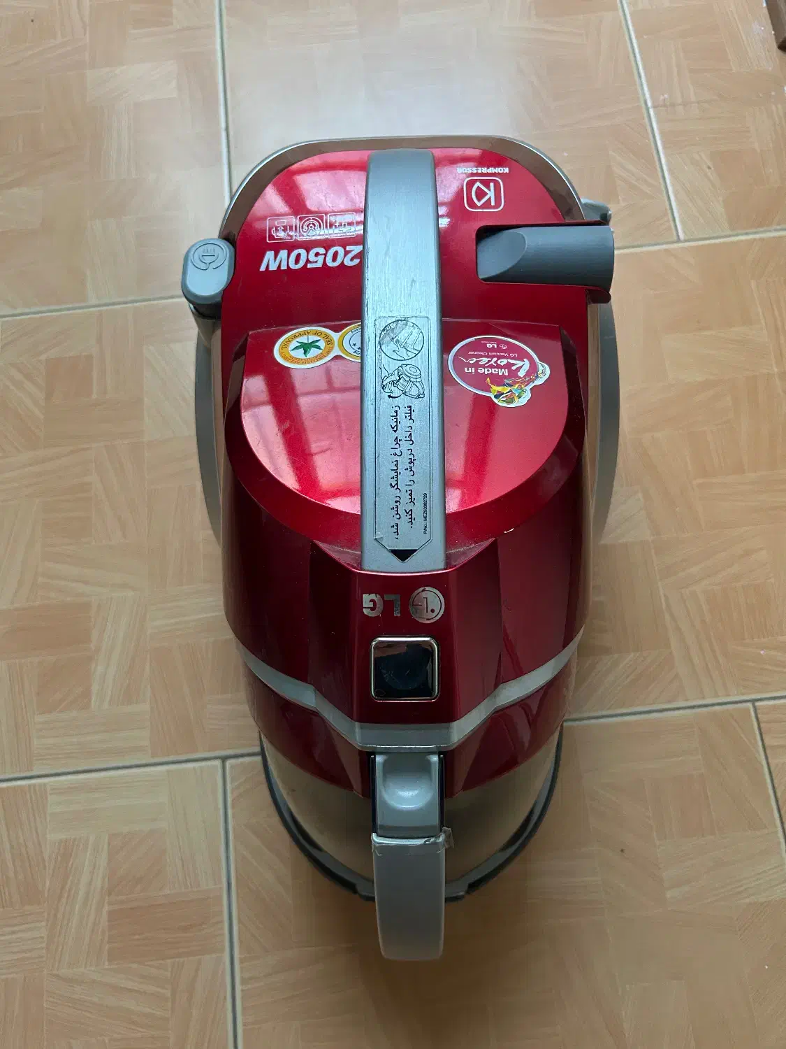 جارو برقی و بخارشوی ال جیLG مدل VF-4807SHA|جاروبرقی، جارو شارژی، بخارشو|شیراز, گلشن|دیوار