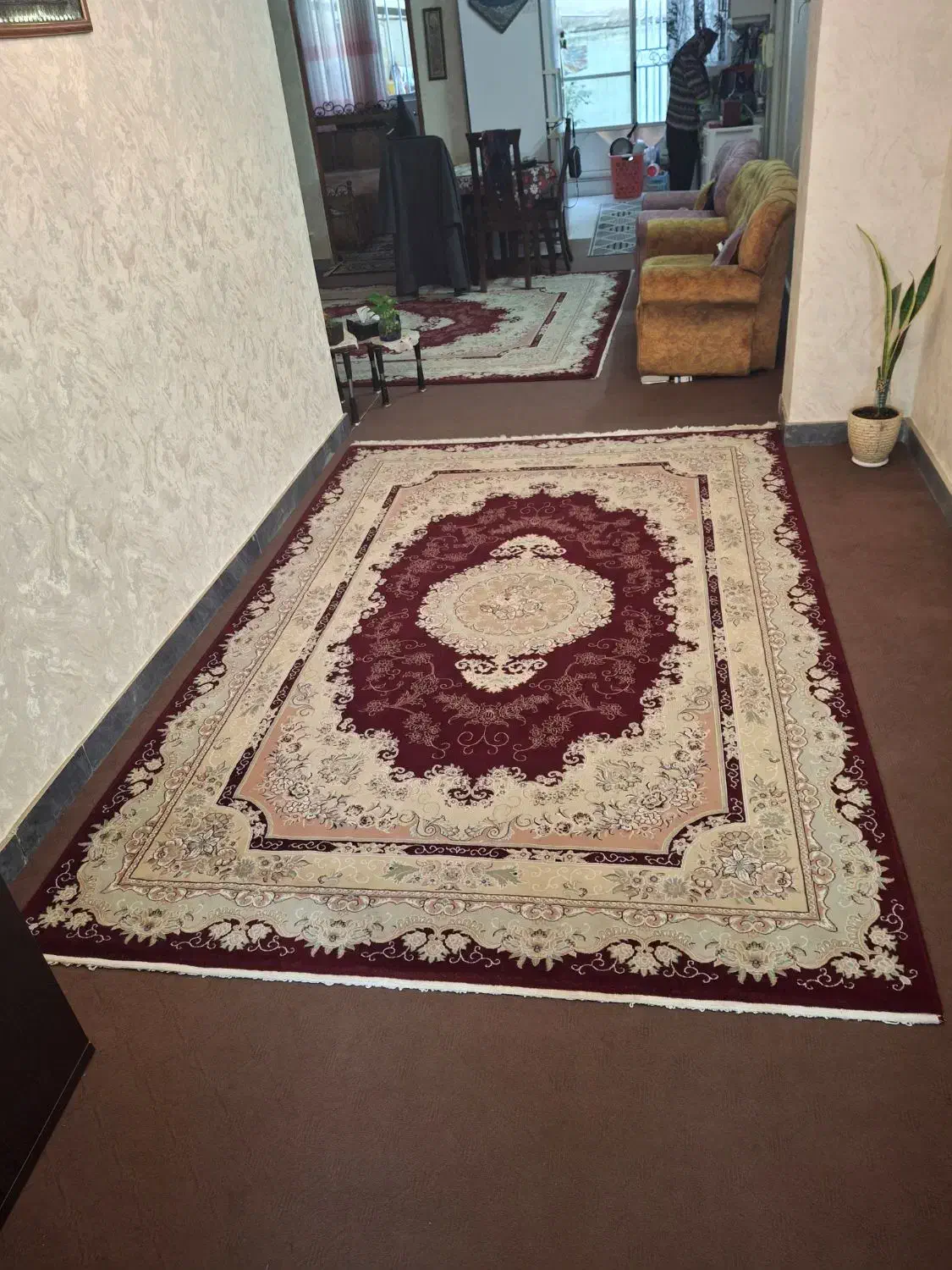 فرش نه متری|فرش|لاهیجان, لیالستان|دیوار