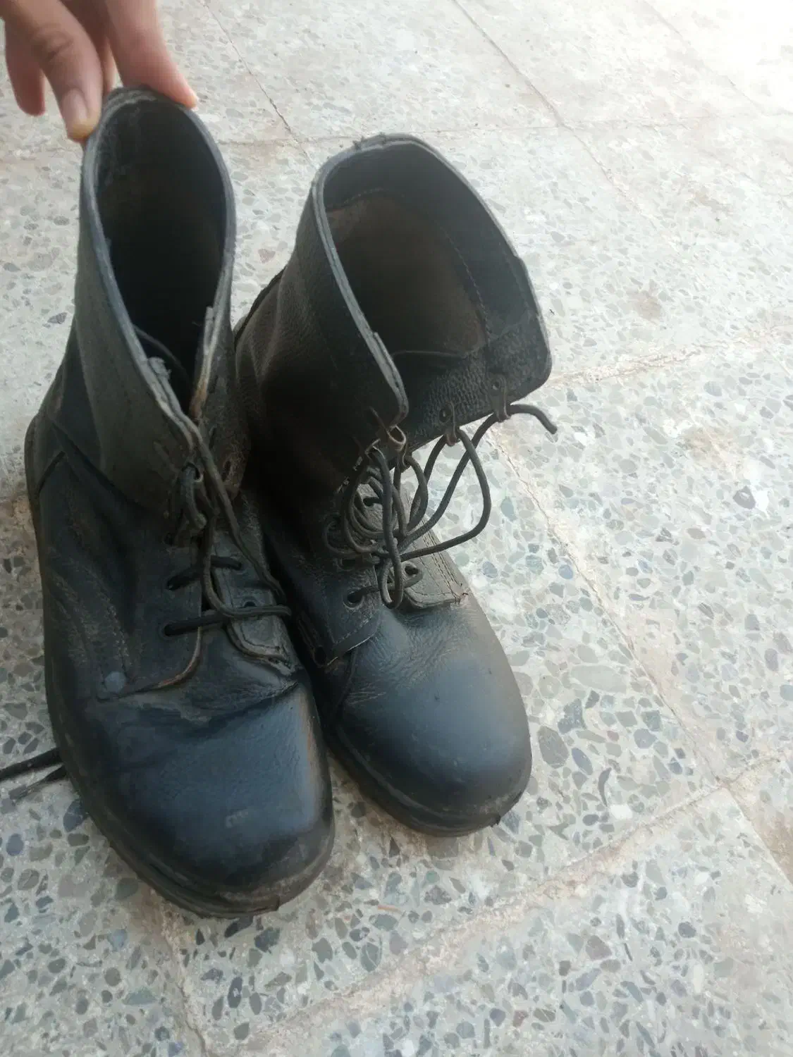 یک جفت پوتین سایز 44 در حد نو|کیف، کفش، کمربند|ایرانشهر, |دیوار