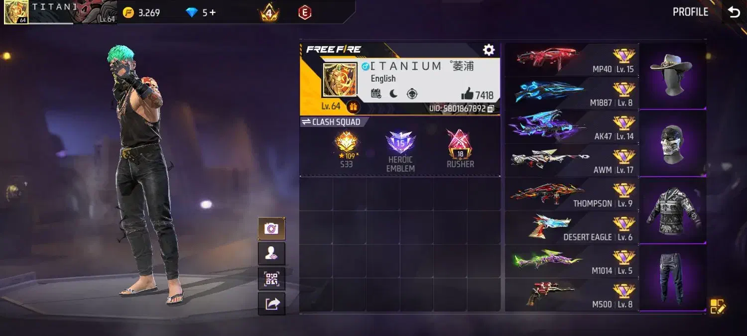 فری فایر لول 64|کنسول، بازی ویدئویی و آنلاین|یزد, |دیوار