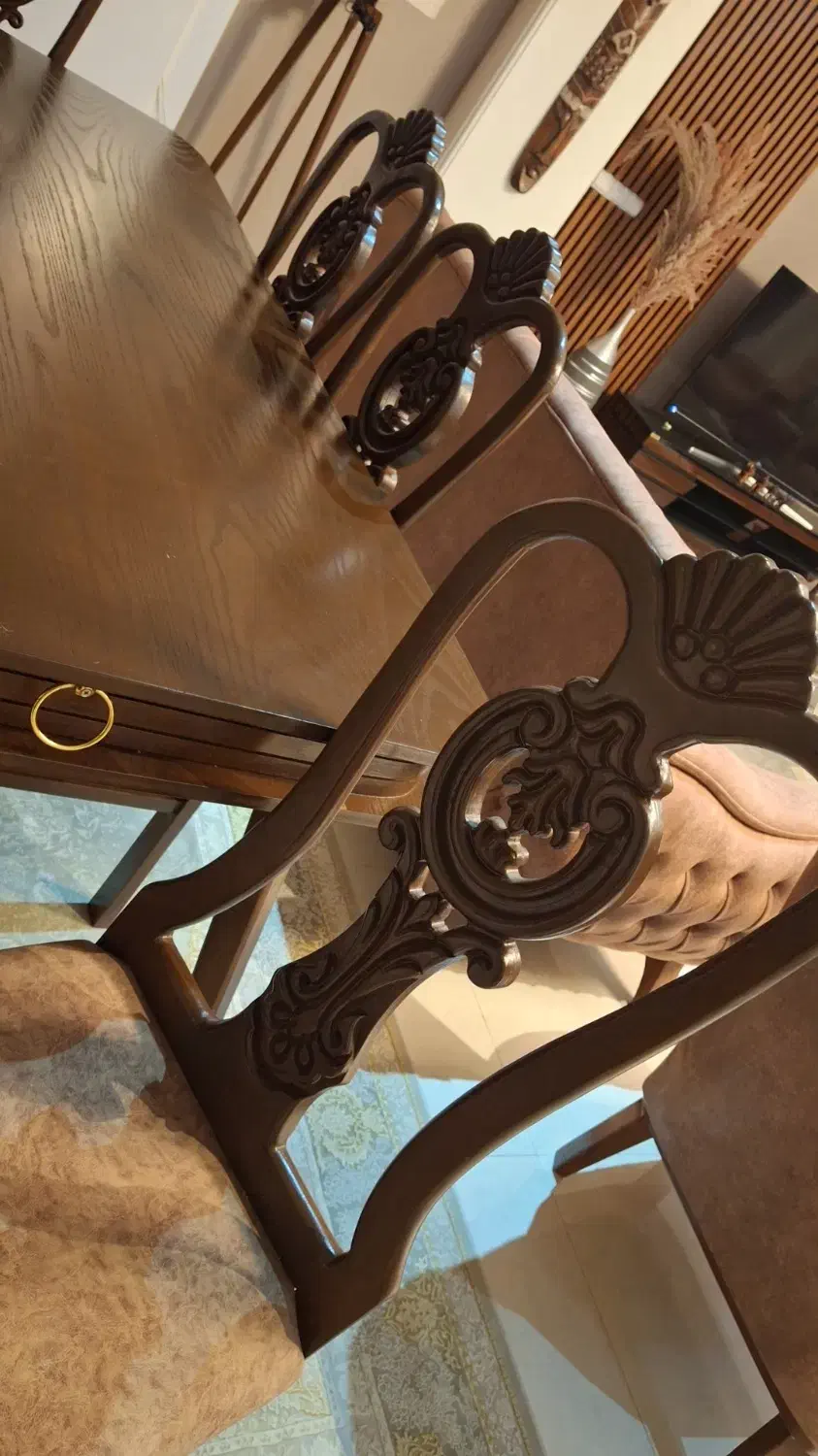 میزغذاخوری|میز و صندلی غذاخوری|ساری, |دیوار