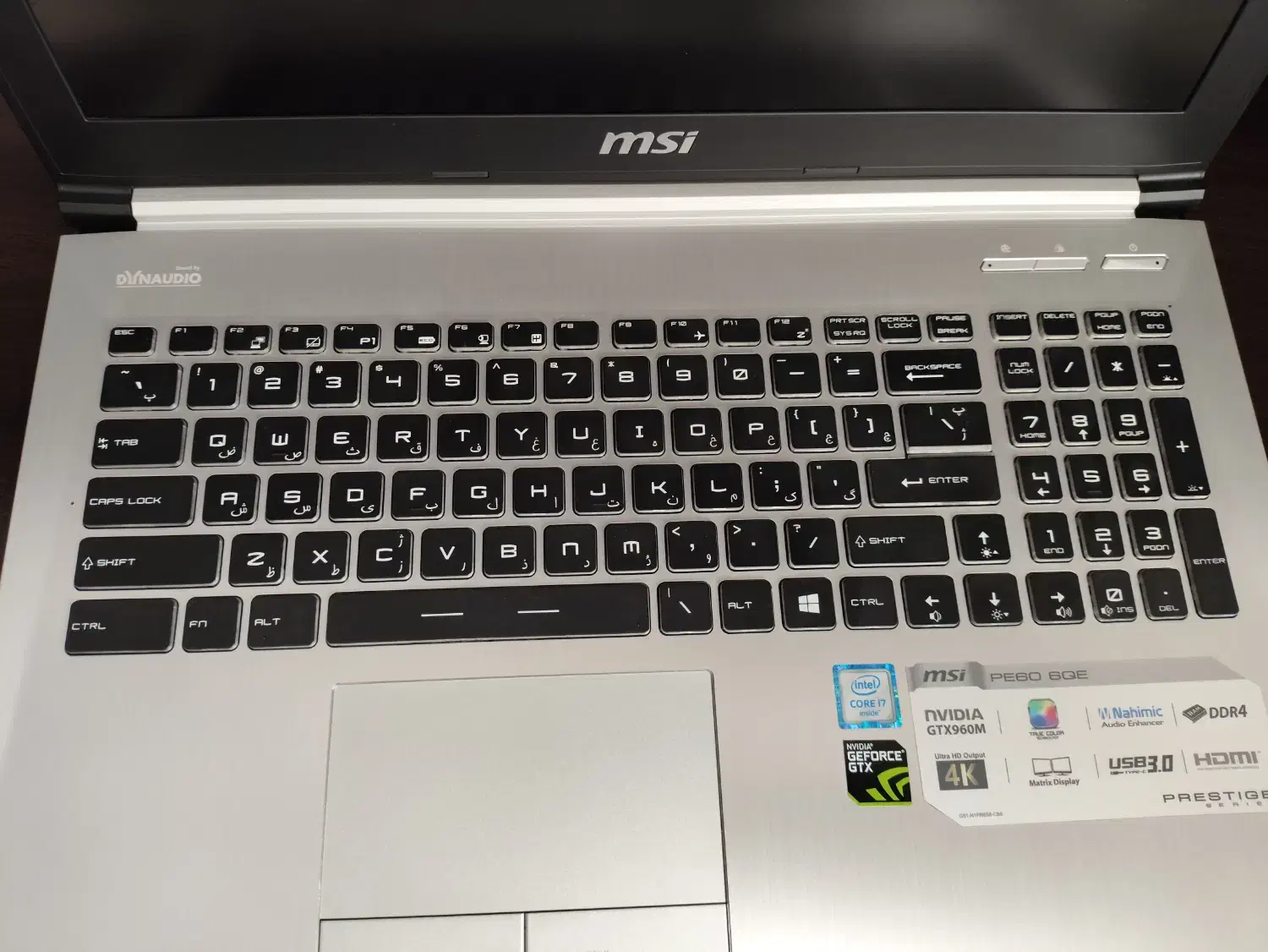 لپتاپ MSI مدل پرستیژ|رایانه همراه|تبریز, |دیوار