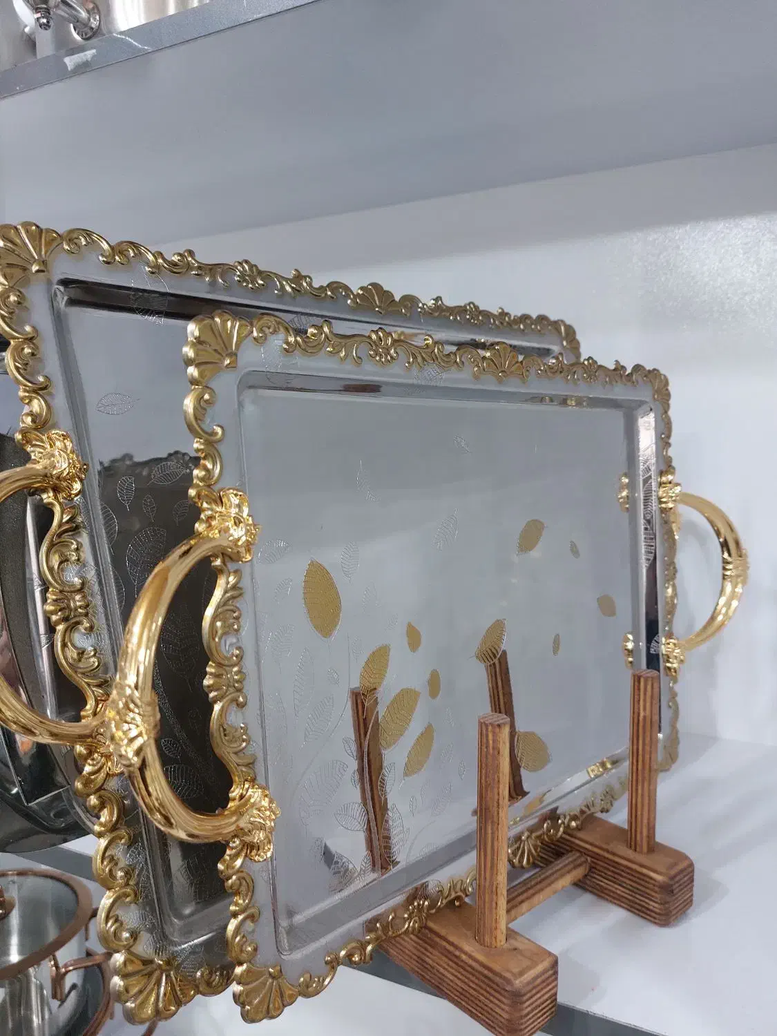 سینی|ظروف سرو و پذیرایی|مبارکه, |دیوار