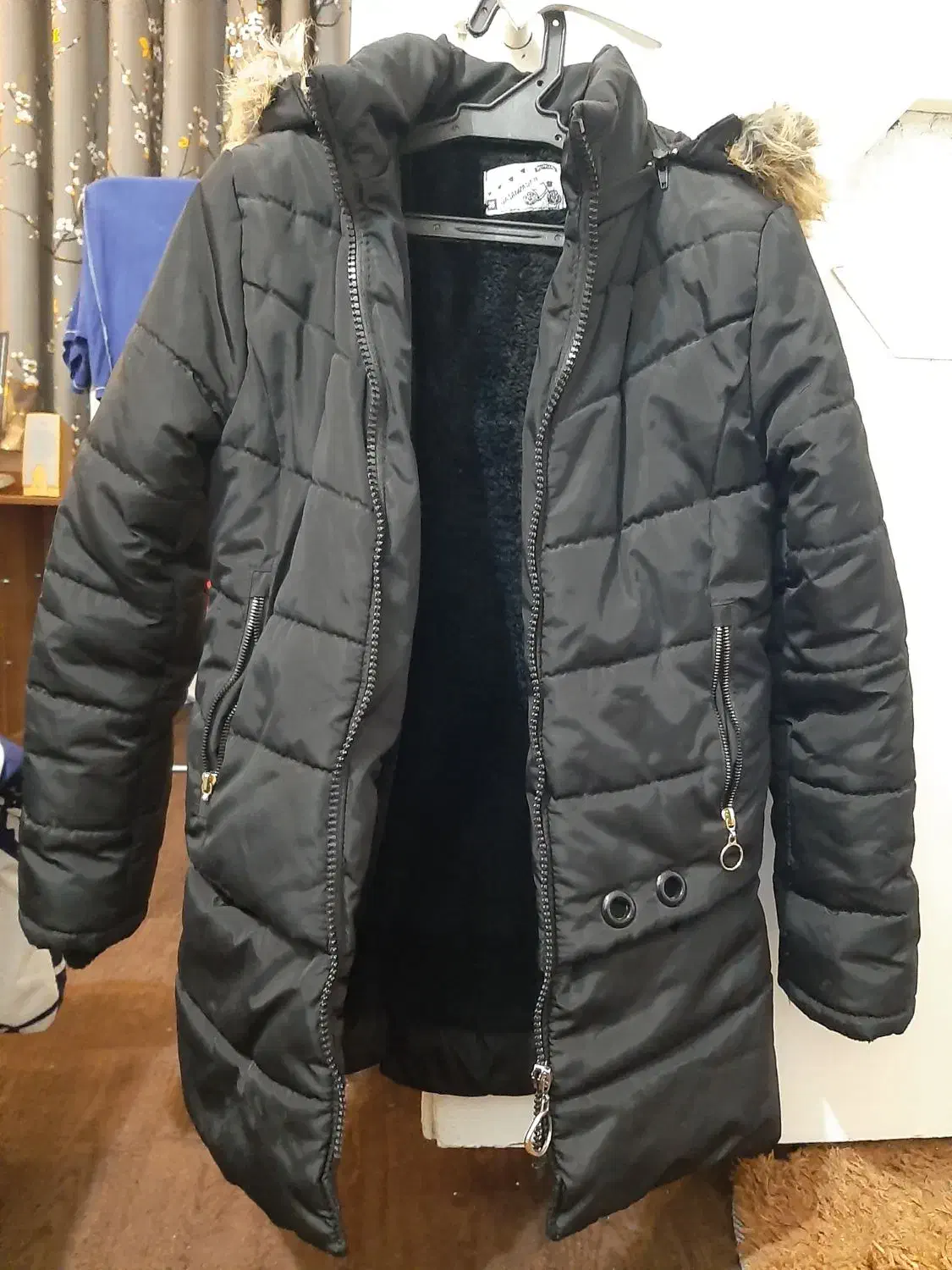 کاپشن دخترانه|لباس|خمام, |دیوار