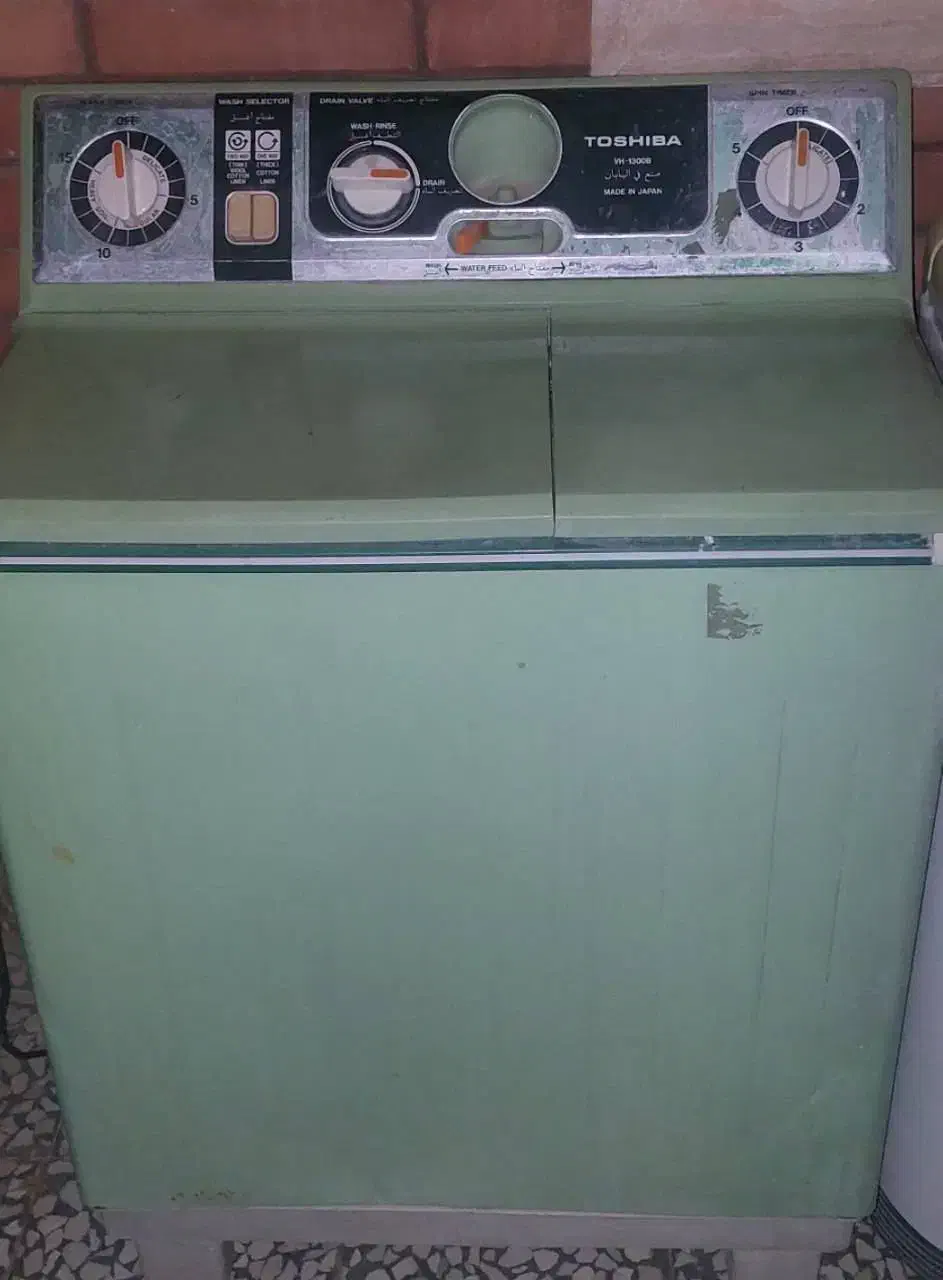 ماشین لباسشویی دوقلو توشیبا و پاکشوما|ماشین لباسشویی و خشک‌کن لباس|کاشان, حسن آباد|دیوار