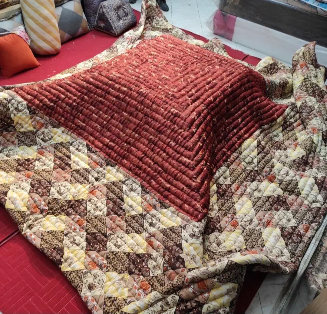 لحاف کرسی نقش انار سلطنتی ابعاد 4 در 4 متر مربع|رختخواب، بالش، پتو|تهران, شهید رجایی|دیوار