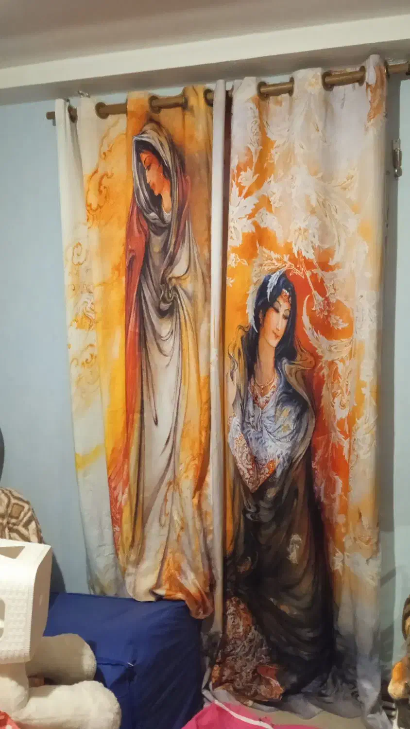 پرده مناسب جهیزیه پاکدشت|پرده، رانر، رومیزی|تهران, خاوران|دیوار