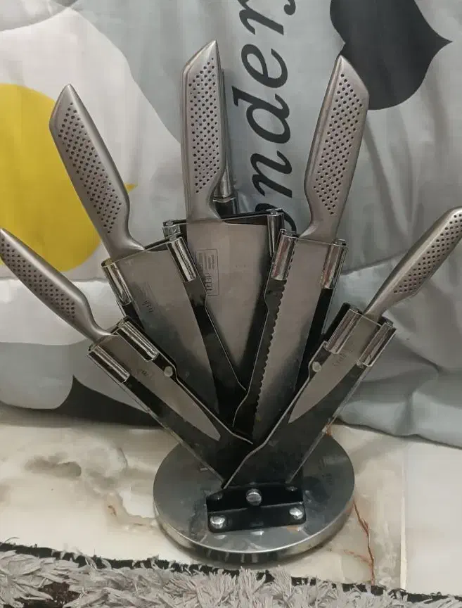 ست چاقوی اشپزخانه ۹۵۰ هزار تومان|ظروف پختوپز|خرمشهر, |دیوار