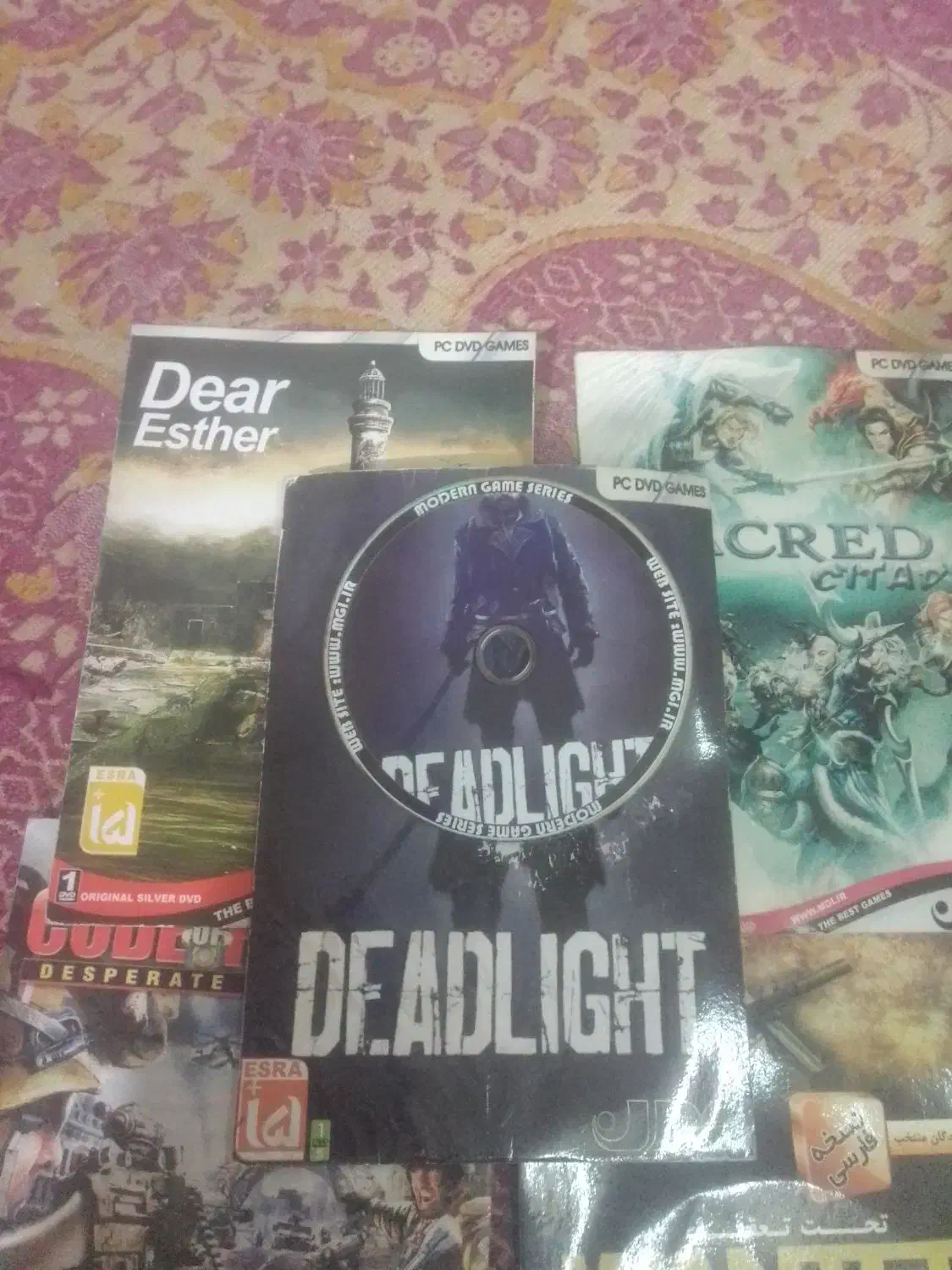 سی دی اصلی بازیهای کامپیوتری دارای برچسب هولوگرام|کنسول، بازی ویدئویی و آنلاین|مشهد, گلشور|دیوار