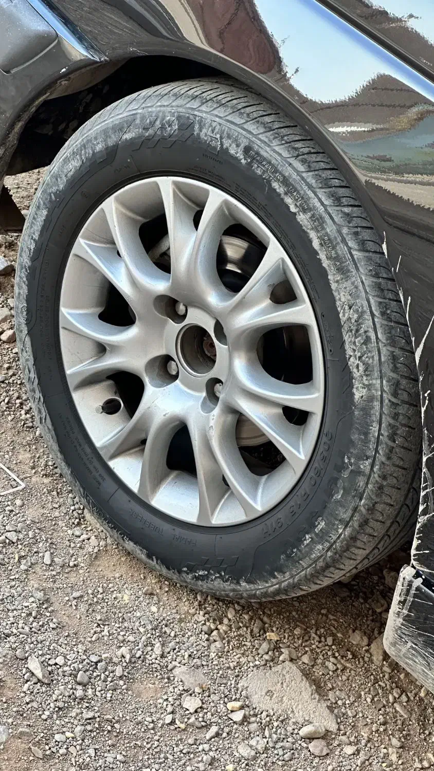 رینگ لاستیک 15شاخ گوزنی معاوضه با خرچنگی|قطعات یدکی و لوازم جانبی|خواف, |دیوار