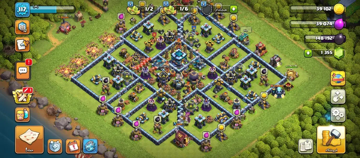 9تا اکانت کلش آف کلنز|کنسول، بازی ویدئویی و آنلاین|هیرمند, |دیوار