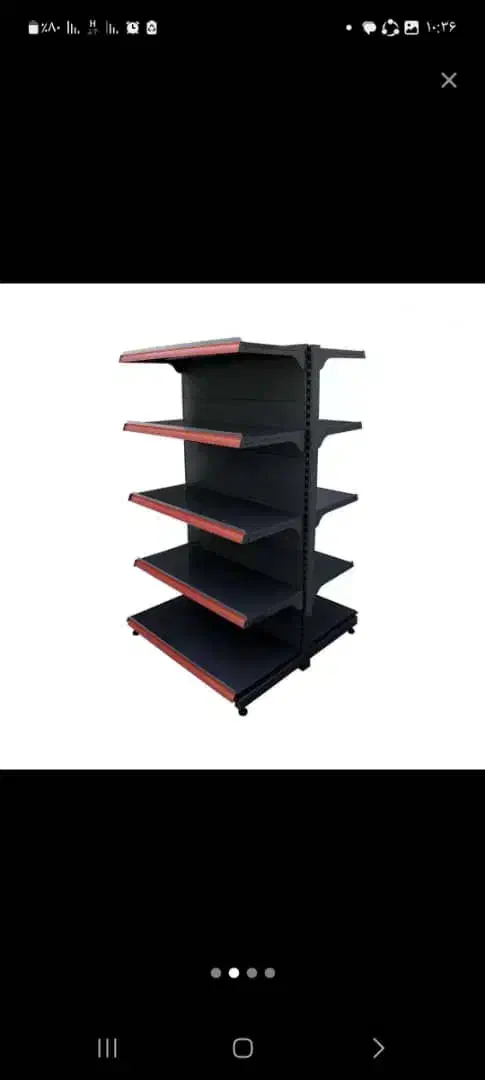 قفسه لبه جلو کتیبه ای/قفسه فروشگاه/طبقات فوقانی|فروشگاه و مغازه|تهران, مینای جنوبی|دیوار