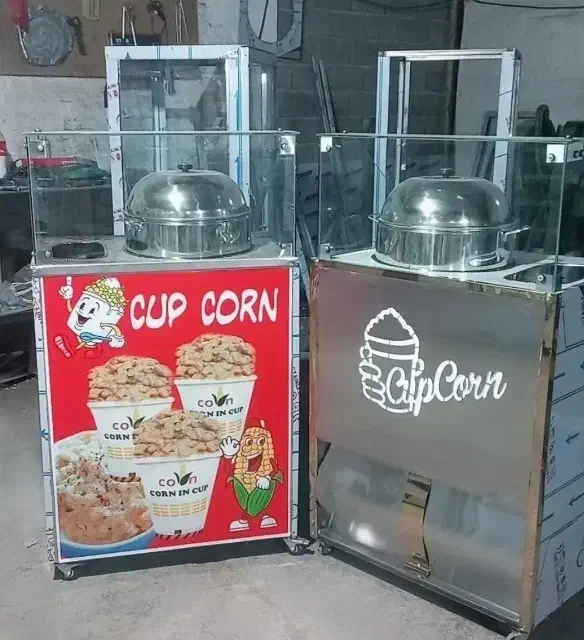 ذرت مکزیکی بنر CUP CORN چرخ دار کد ۰۳۶|کافیشاپ و رستوران|ایلام, |دیوار