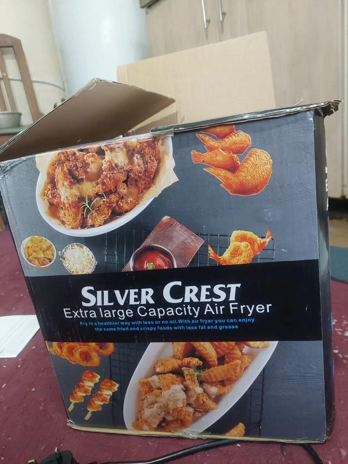 سرخکن سیلور کرست یکم شکستگی دارد|اجاق گاز و لوازم برقی پخت‌وپز|مشهد, امام خمینی|دیوار