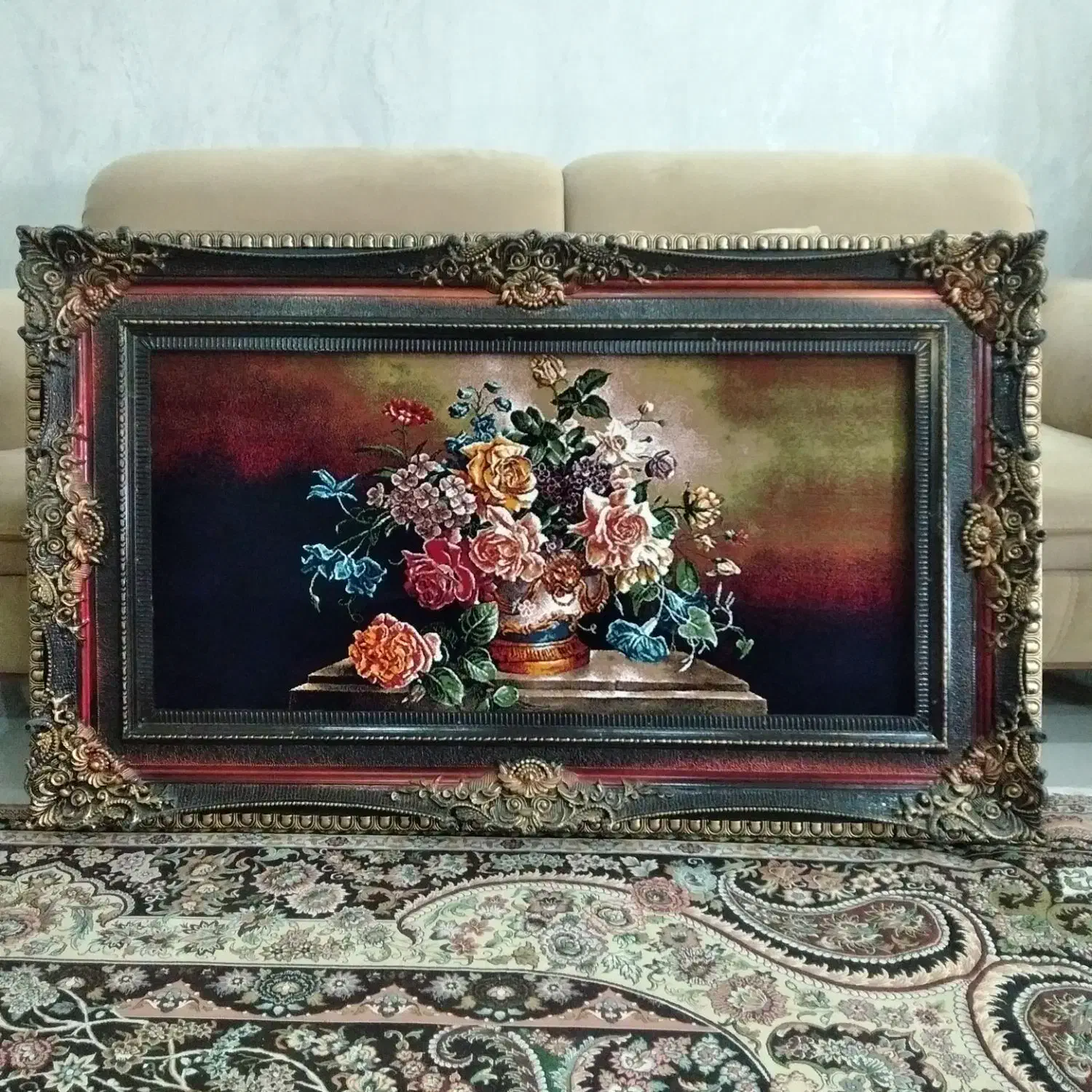 تابلو فرش ماشینی|تابلو فرش|قزوین, |دیوار