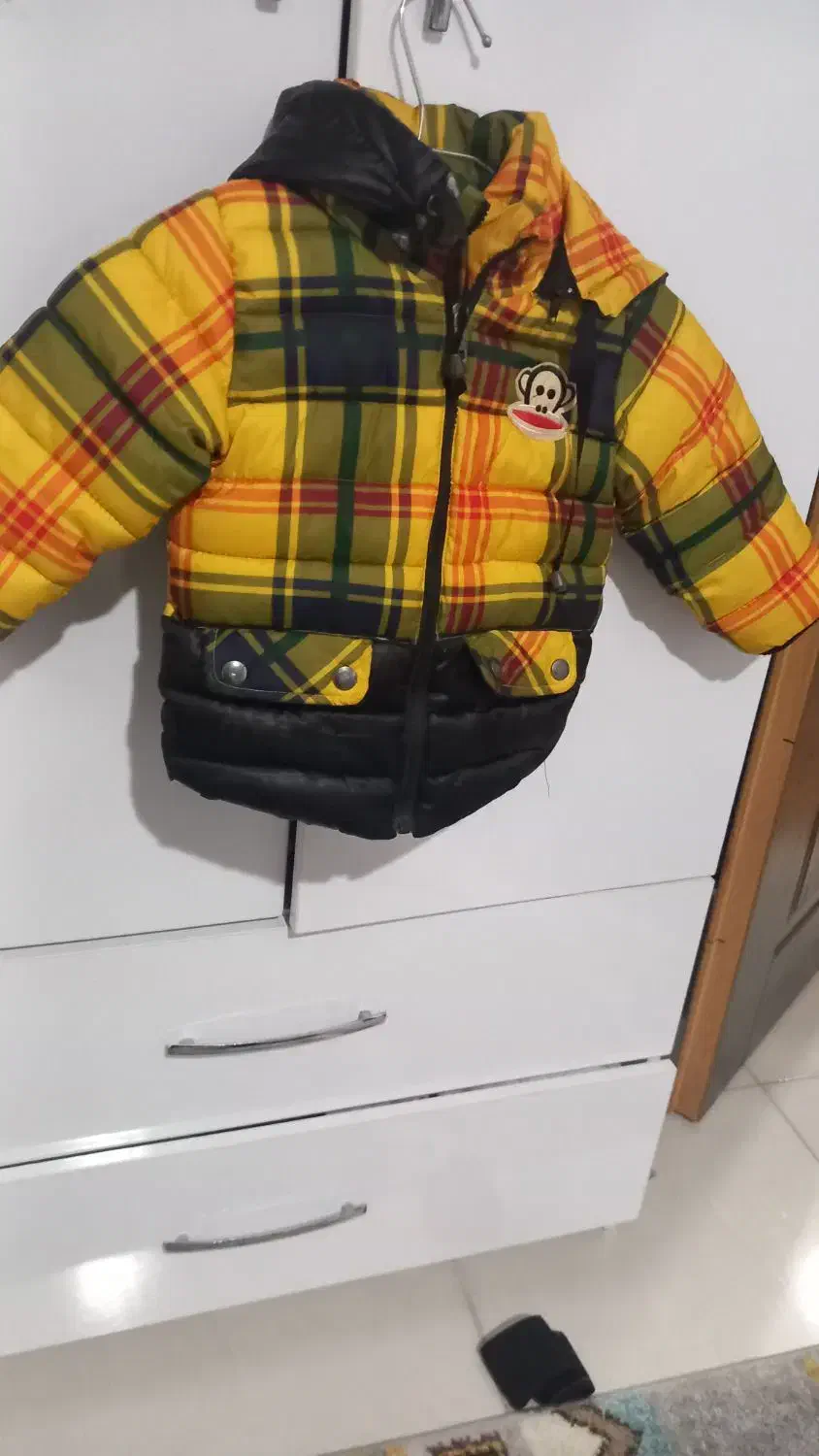 کاپشن پسرانه در حد نو|کفش و لباس بچه|رشت, گلزاران|دیوار