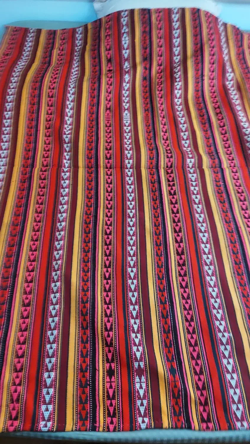 جاجیم دستبافت اعلا، در حد نو، خیلی تمیز و رنگارنگ|گلیم، جاجیم، گبه|اردبیل, |دیوار