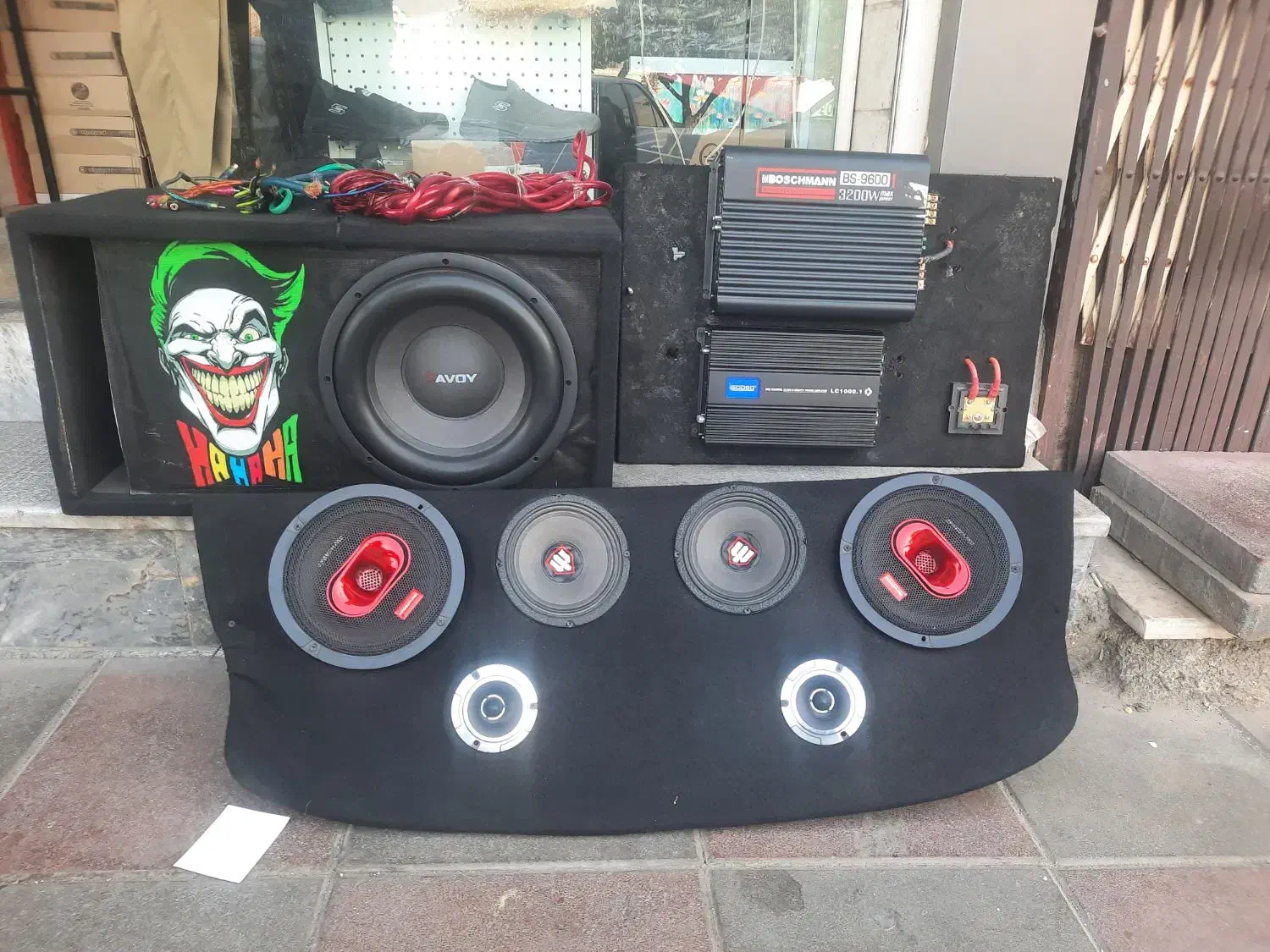 سیستم صوتی کامل ماشین|قطعات یدکی و لوازم جانبی|هشتگرد, شهرک اداری|دیوار