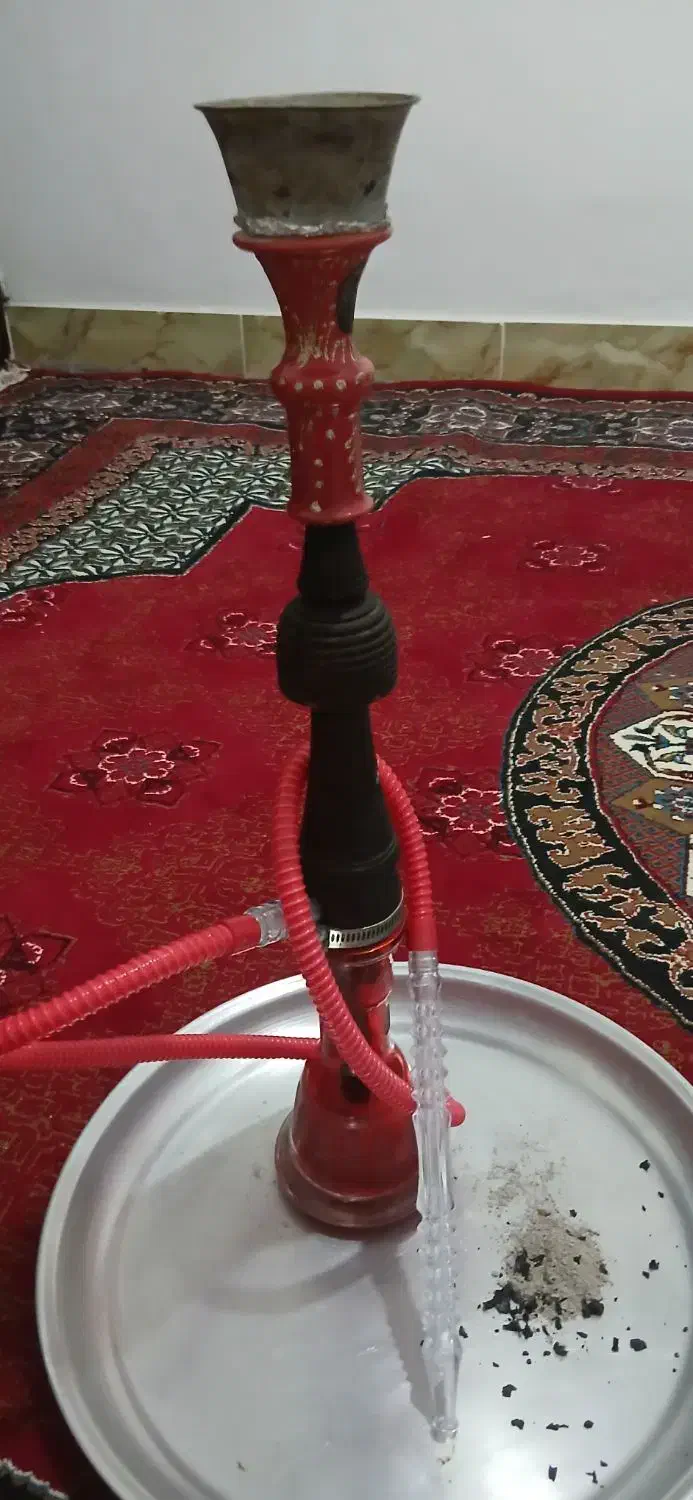 قلیان چوب سرخ|صنایع دستی و سایر لوازم تزئینی|آشخانه, |دیوار