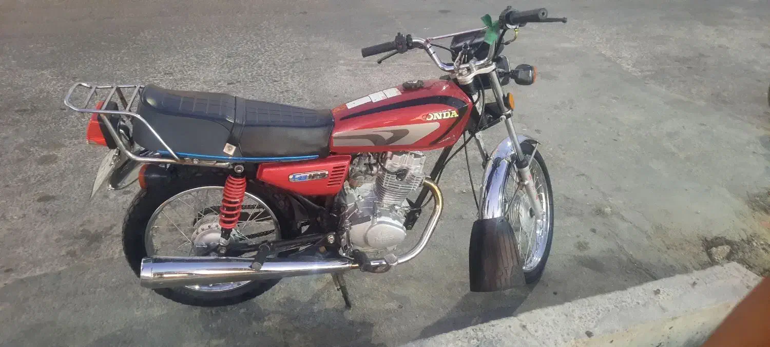 موتور ۱۲۵  تک هندل  پلاک ملی  مدارک کامل|موتورسیکلت|چغادک, |دیوار